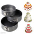 Aluminum Round Cake Pan Set - 6, 7 & 8 Inch Tiered Baking Pans